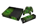 Xbox ONE Designfolie für Konsole + 2 Controller + Kamera Sticker Skin Set - 420 Weed